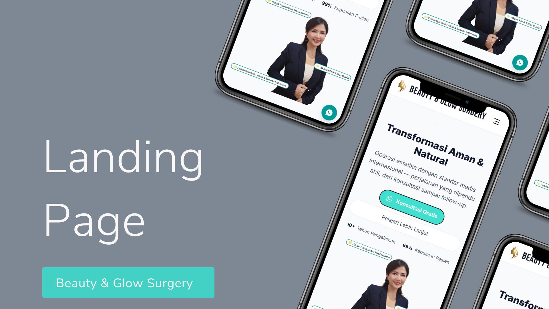 Saigon Beauty Surgery Clinic Website screenshot 1